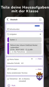 berry2b Schulplaner Ausbildung screenshot 1