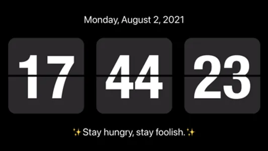 AClock - Digital Flip Clock screenshot 0