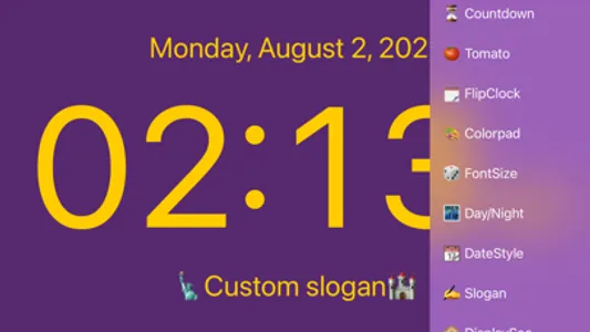 AClock - Digital Flip Clock screenshot 3