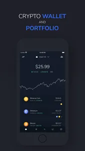 Vision: Crypto Bitcoin Wallet screenshot 0