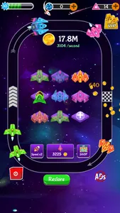 Merge Spaceship - Idle Game screenshot 2