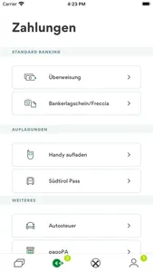 Raiffeisen-App screenshot 3