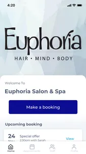 Euphoria Salon & Spa screenshot 0