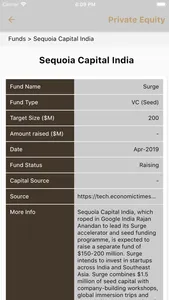 PE-VC Deals Database screenshot 6