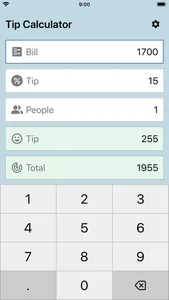 Tip Calculator - tips % screenshot 0