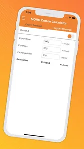 MORO Cotton Calculator screenshot 6