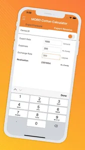 MORO Cotton Calculator screenshot 7