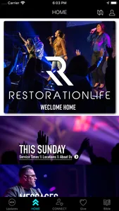 Restoration Life Church screenshot 1