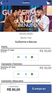 Ingresso Sertanejo screenshot 3