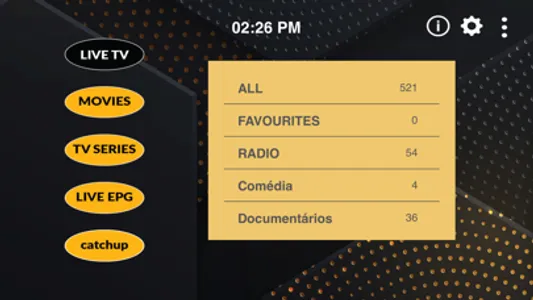 Mobile Tv Hub screenshot 1