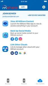 Mobifone MShare screenshot 3