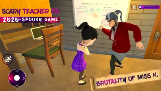 Evil Teacher Spooky 3D Game screenshot 4