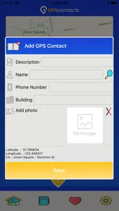 GPS Contacts screenshot 1