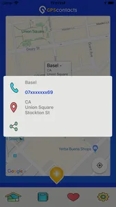 GPS Contacts screenshot 2