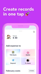 Money2 Budget & Expense track screenshot 5