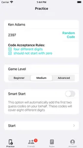 Guess - The Codes Challenge screenshot 1