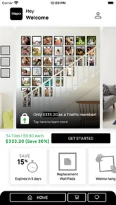 TilePix | Magnetic Photo Tiles screenshot 0