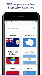 World Emergency SOS Numbers screenshot 0