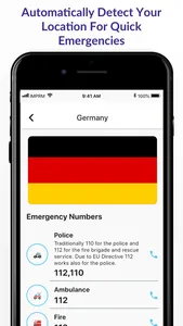 World Emergency SOS Numbers screenshot 1