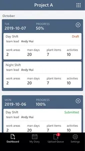 Site Diary App screenshot 1