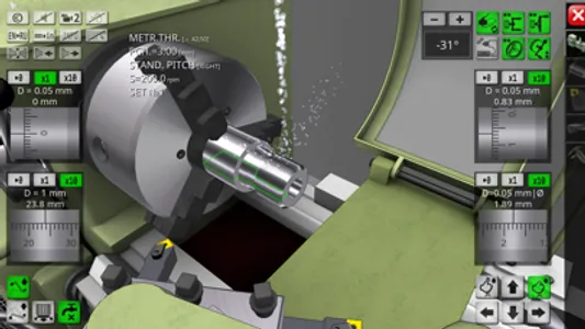 1K62 Lathe Simulator screenshot 5