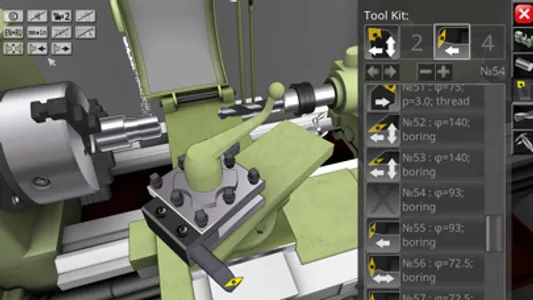 1K62 Lathe Simulator screenshot 6