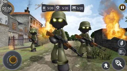 Stickman WW2 Duty - FPS screenshot 0