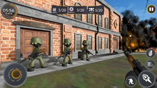 Stickman WW2 Duty - FPS screenshot 1