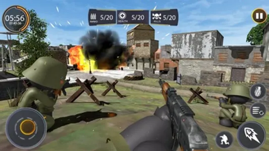 Stickman WW2 Duty - FPS screenshot 2