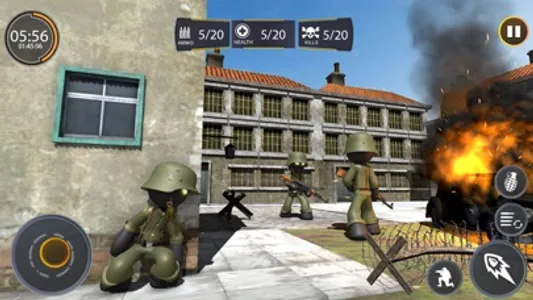 Stickman WW2 Duty - FPS screenshot 3