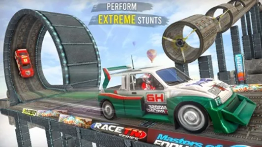 GT Car Stunt Racing Mega Ramps screenshot 1