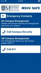 MSVU SAFE screenshot 1