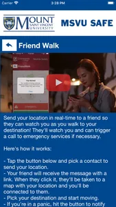 MSVU SAFE screenshot 2