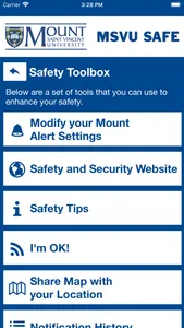 MSVU SAFE screenshot 6
