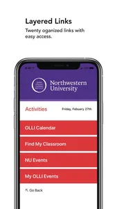 OLLI at Northwestern screenshot 2