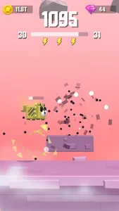 Square Rush 3D - Perfect Cross screenshot 2