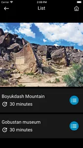 Gobustan audioguide screenshot 2