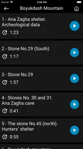 Gobustan audioguide screenshot 3