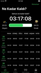 Ramazan İmsakiye screenshot 5