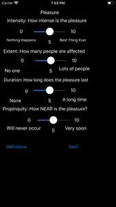 Ethics Calculator screenshot 1