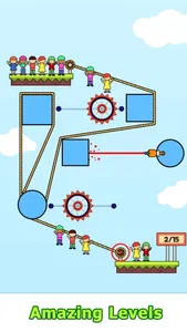 Rope Hero -Puzzle Physics Game screenshot 6