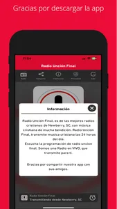 Radio Unción Final screenshot 1