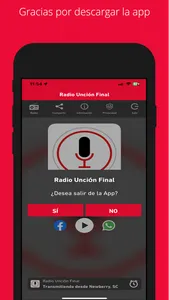 Radio Unción Final screenshot 2