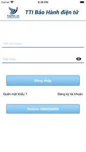TTi Bảo hành điện tử screenshot 0