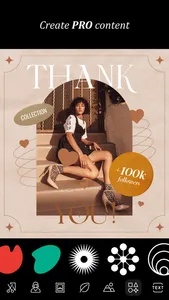 Text: Stylish fonts. Art story screenshot 1