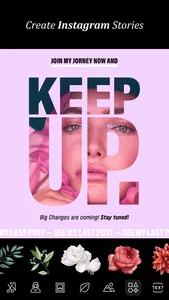 Text: Stylish fonts. Art story screenshot 3