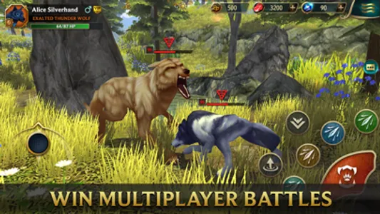 Wolf Tales - Online RPG Sim 3D screenshot 1