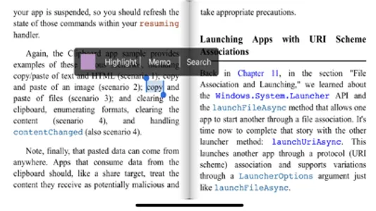 Namo eBook Reader screenshot 4