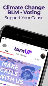 TurnUp Activism: Social Change screenshot 1