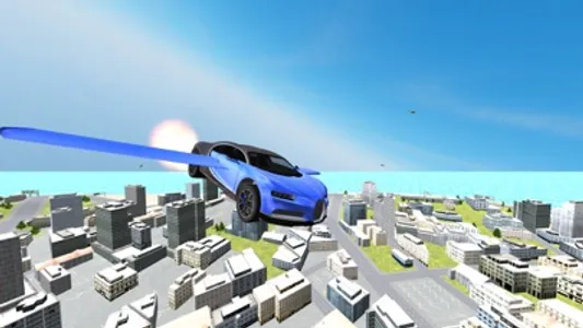 Flying Car Racing Simulator screenshot 5